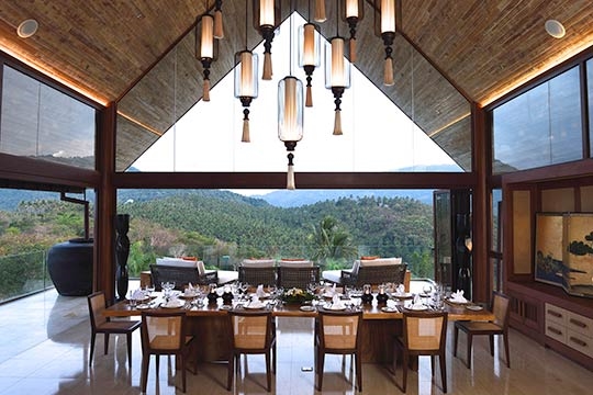 Luxury dining area design